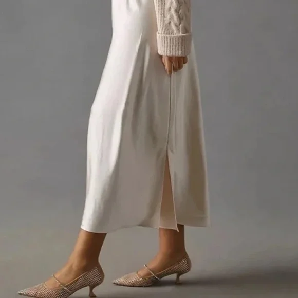 NWOT Anthropologie Mare Mare Layered Sweater Slip Dress - Picture 11 of 14